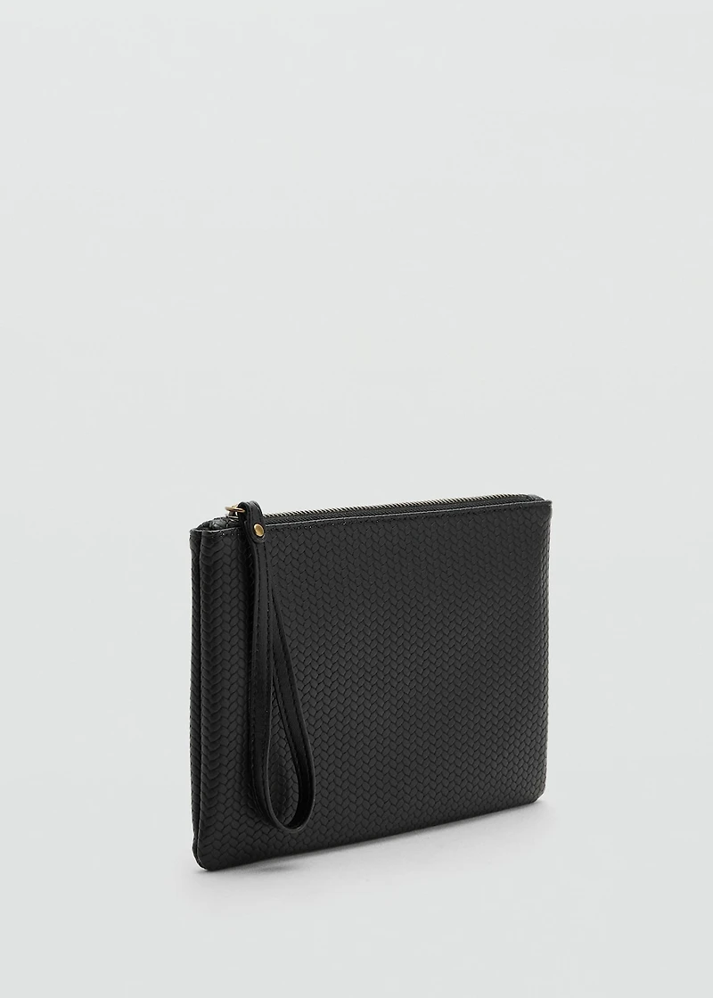 Braided-effect clutch