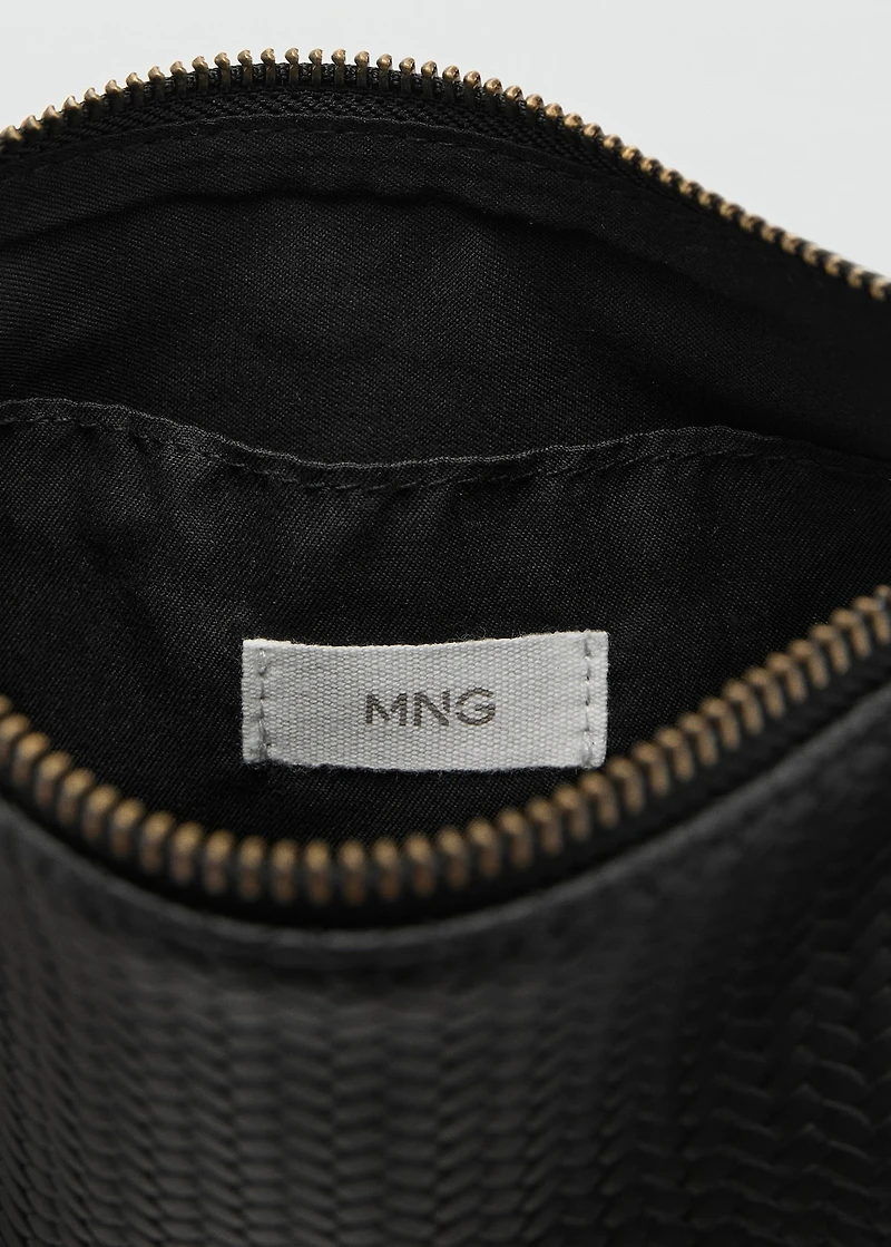 Braided-effect clutch