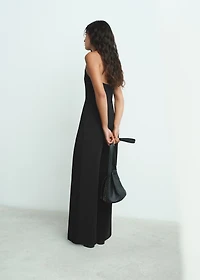 Halter long jumpsuit