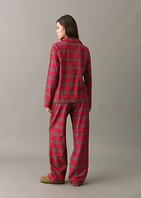 Checked cotton pyjamas