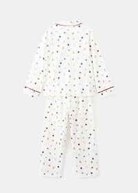 Printed long pyjamas