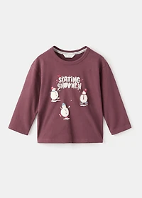 Decorative patches T-shirt