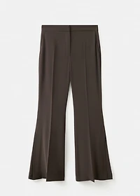 Side slit flowy pants