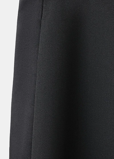 Wool-blend suit pants