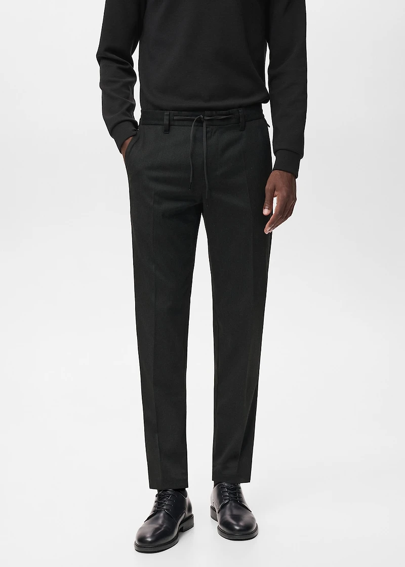 Slim-fit Thermolite® flannel pants