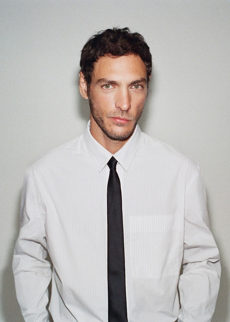 100% cotton striped relaxed-fit shirt