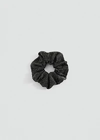 Sparkly scrunchie with rhinestones