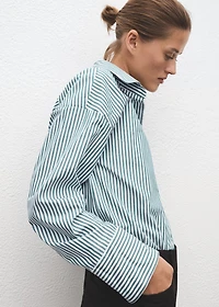 Oversize striped shirt