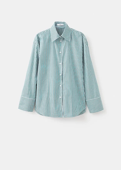 Oversize striped shirt