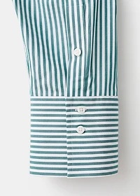 Oversize striped shirt