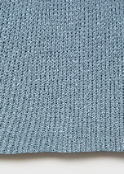 Low-cut knitted crop top