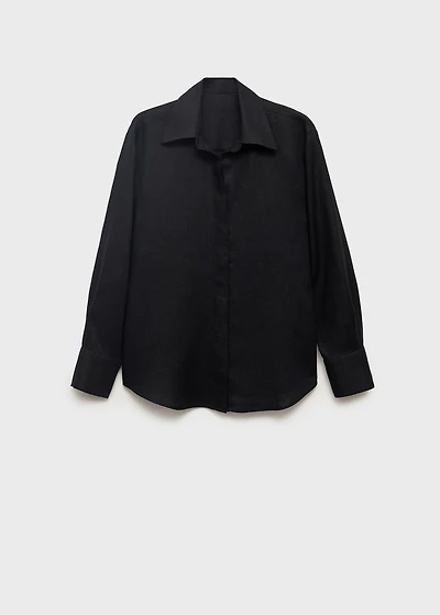 Linen oversized shirt