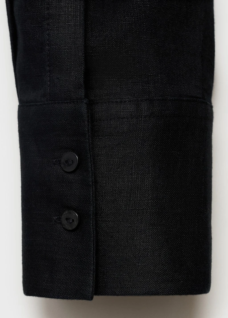 Linen oversized shirt