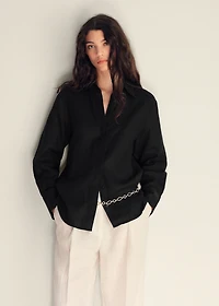 Linen oversized shirt