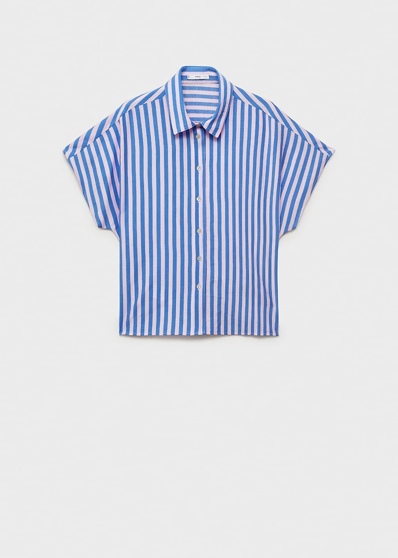 Short sleeve striped shirt