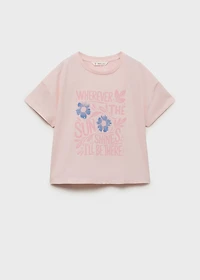 Short-sleeved printed t-shirt