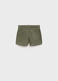 Shorts with stitching detail