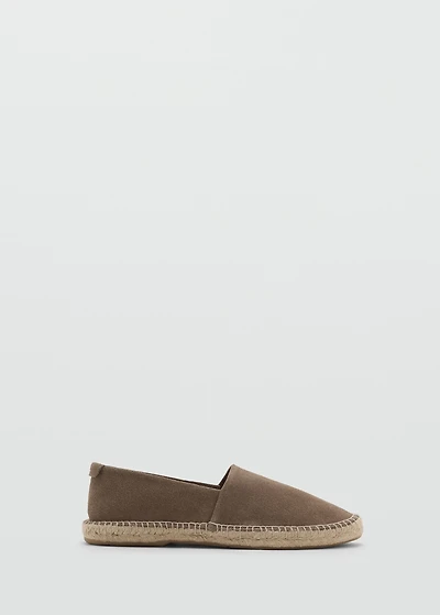 Jute suede espadrilles