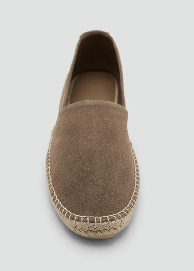 Jute suede espadrilles