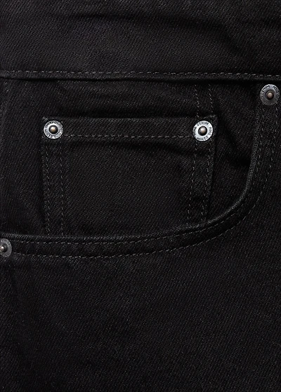 Regular-fit denim shorts