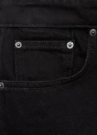 Regular-fit denim shorts