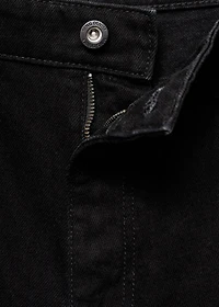 Regular-fit denim shorts