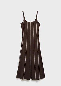 Striped cotton dress