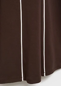 Striped cotton dress