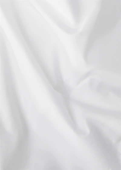 Percale cotton fitted sheet for cm bed