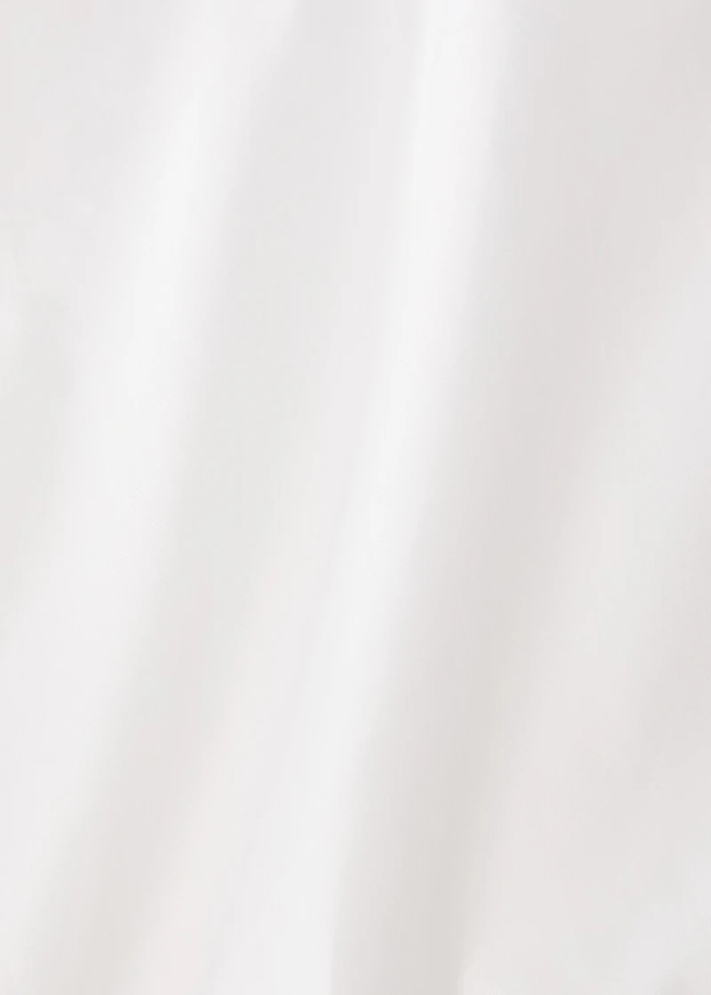 300-thread count percale cotton fitted sheet for 53.15/55.12 bed