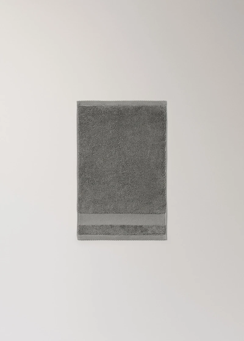 Extra-soft cotton face towel