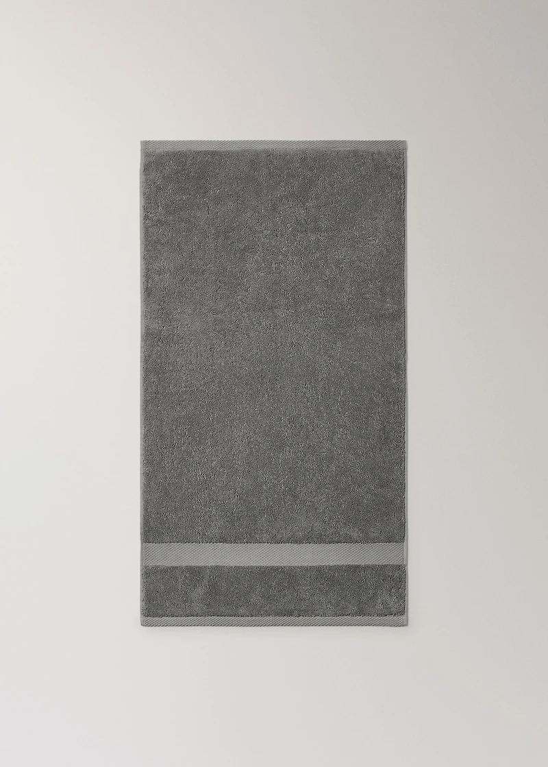 Extra-soft cotton hand towel