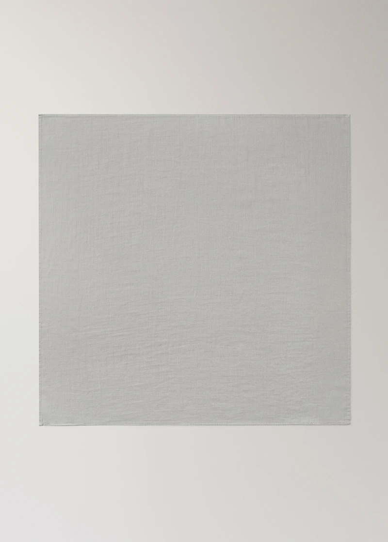 Cotton textured baby swaddle