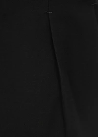 Halter-neck peplum vest