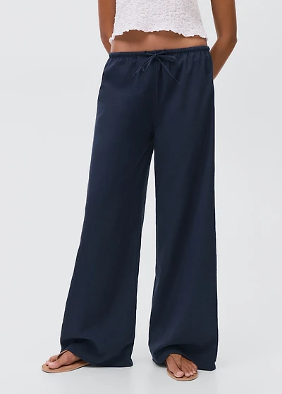 Organic cotton trousers