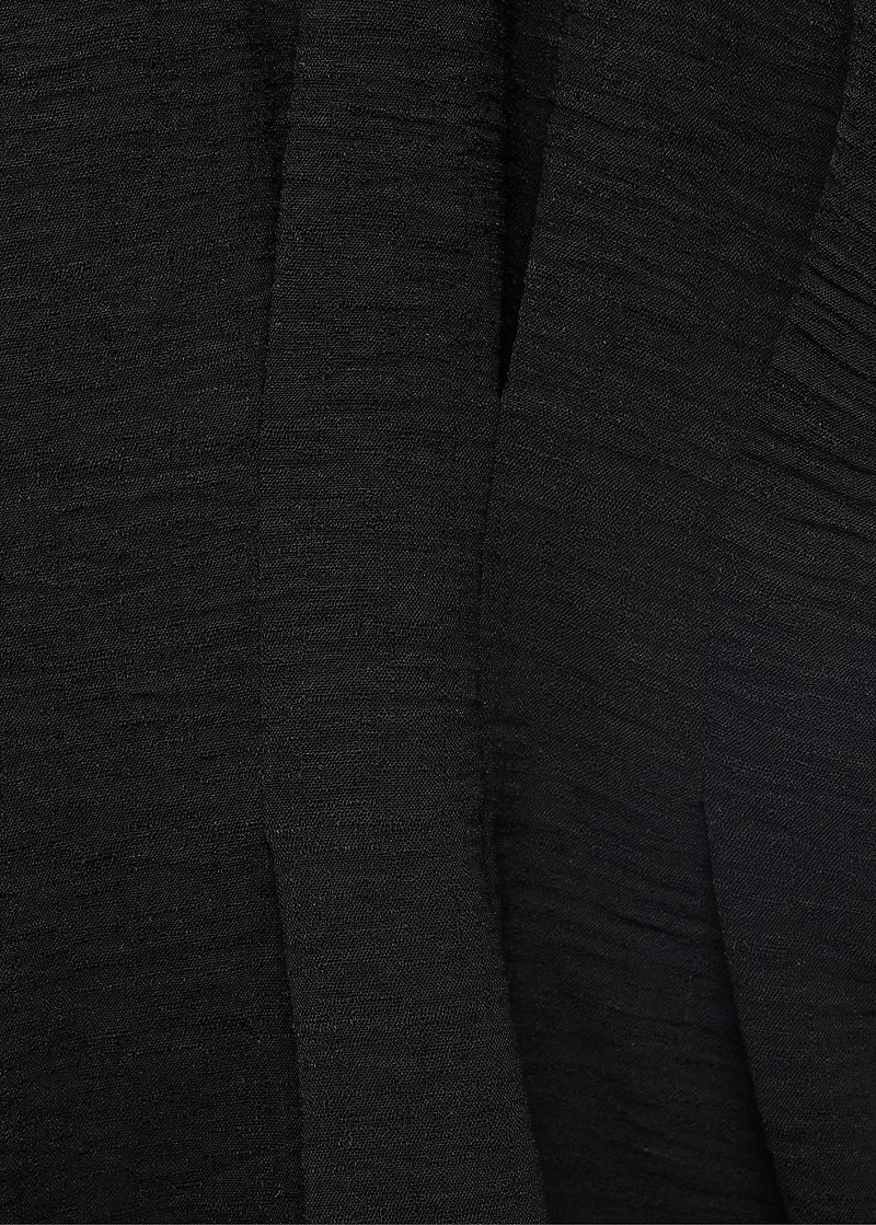 Fitted peplum blouse