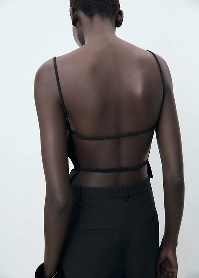 Open-back top
