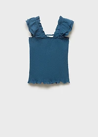 Frilly ruffled top