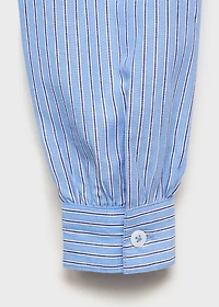 Oversize striped shirt