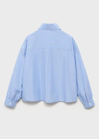 Oversize striped shirt