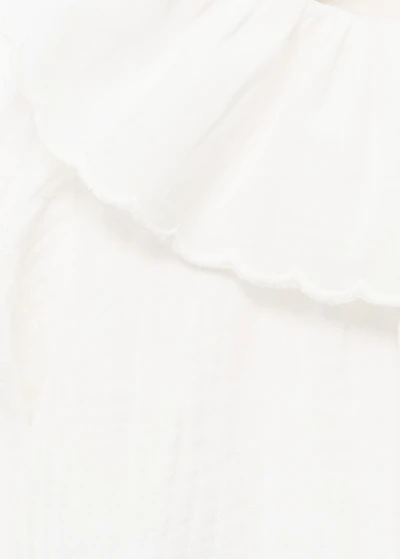 Double baby-collar shirt