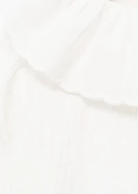 Double baby-collar shirt