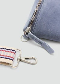 Leather crossbody bag