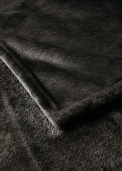 Large soft fleece blanket