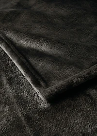 Large soft fleece blanket