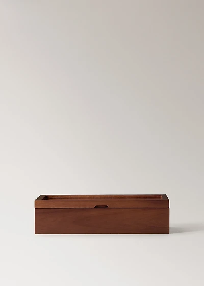 Wooden jewelry box for watches