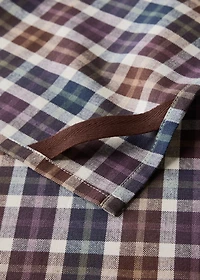 Checked kitchen towel