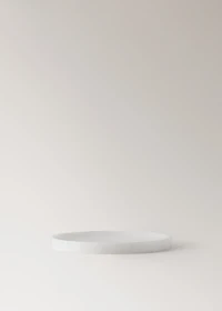 Medium alabaster valet tray