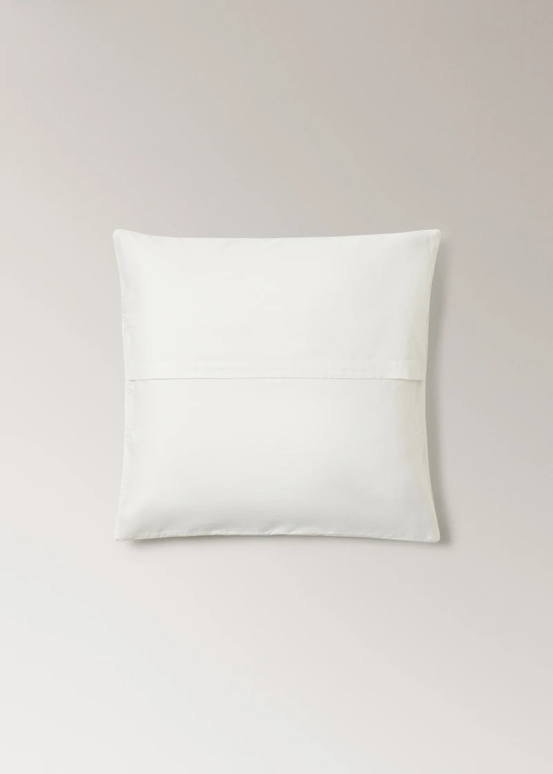 Satin cushion cover