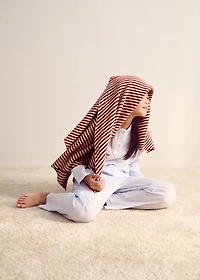 Cotton two-tone children’s blanket